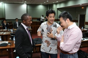 Business matching session between members of Kobe and Rwanda IT sectors