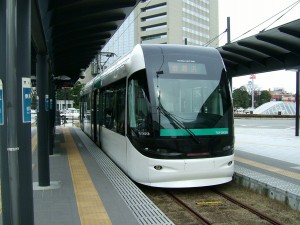 Toyama Light Rail carriage