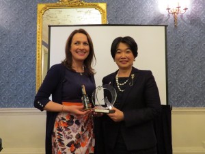 Ambassador Miyoshi and Fiona