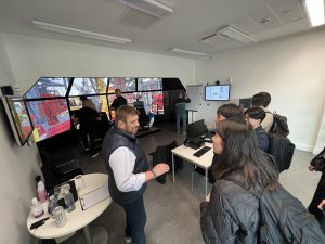 Oil platform simulator at RGU